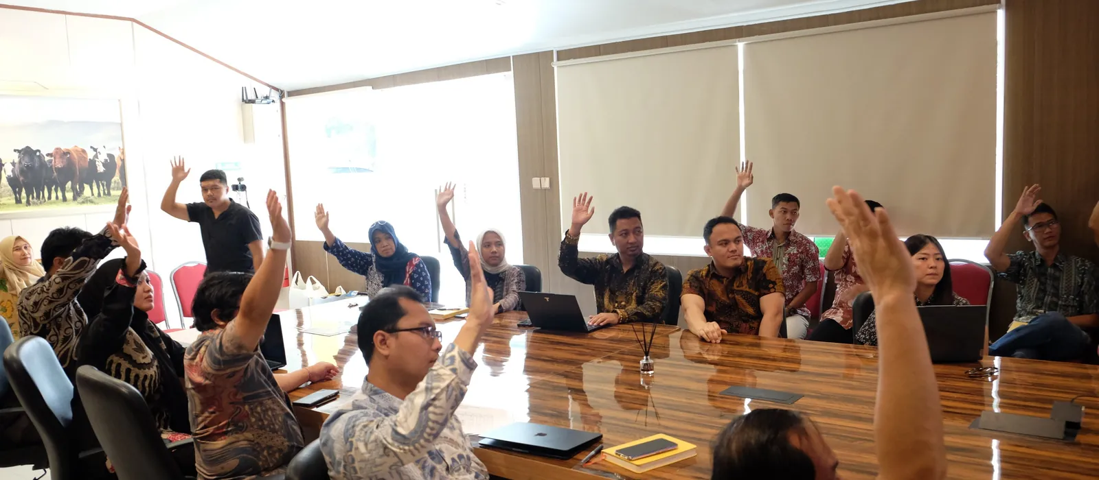 Tim The Builder bersama peserta pelatihan