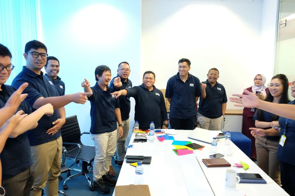 Peserta pelatihan dan workshop The Builder